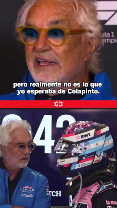 "TAL VEZ NO ERA EL MOMENTO DE TENER A FRANCO EN LA FÓRMULA 1.... REALMENTE NO ES LO QUE YO ESPERABA DE COLAPINTO" 👀 Flavio Briatore sobre el rendimiento del piloto argentino en Alpine 📺 Formula 1 📺 #DutchGP | Toda la temporada de #F1 por #DisneyPlus Plan Premium