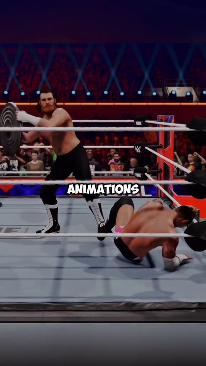 Trash cans, titles, and traffic cones, oh my! #WWE2K25 Via: _imbones | TikTok