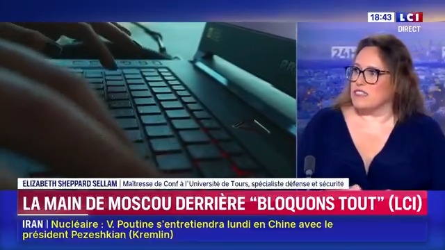 ▶️️️#10septembre - “Bloquons tout” : Moscou attise les braises (exclu LCI) : “Il y a la question de former nos citoyens.” Elizabeth Sheppard Sellam #24hPujadas #LCI #La15 ⤵️