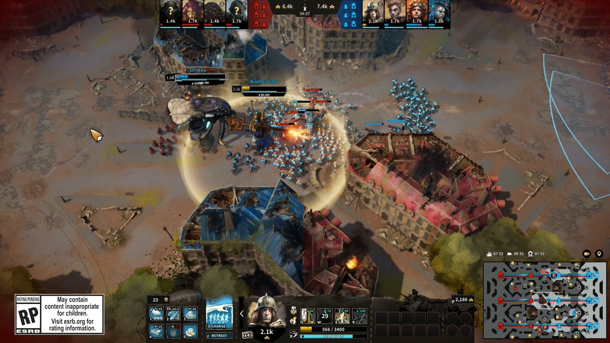More gameplay from March of Giants! Brother Light transforms foes into friends, reshaping the course of fights 🔔