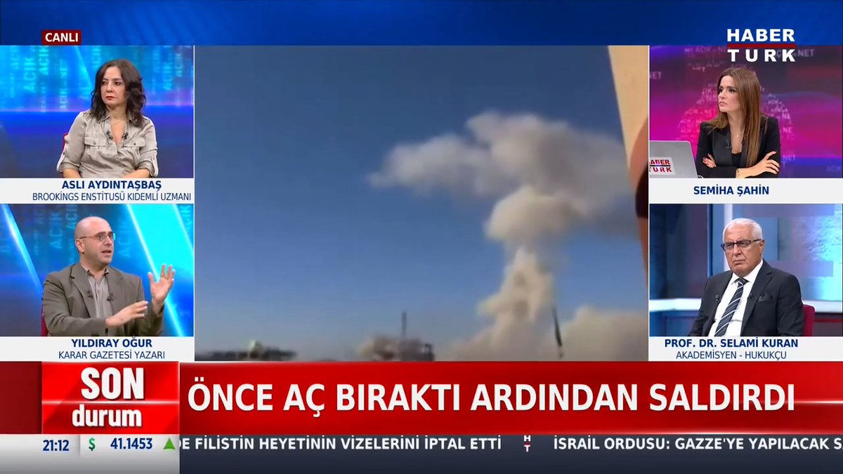 İsrail, Gazze'yi işgale başladı. İsrail'i durdurmanın yolu ne? ABD'nin İsrail'e bakışı nasıl? Karar Gazetesi Yazarı Yıldıray Oğur #AçıkveNet'te değerlendirdi.