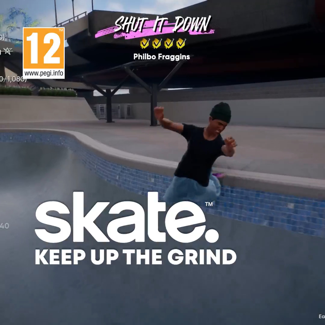 Please enjoy 30 seconds of face planting in Skate. Bail or prevail when it releases in Early Access September 16.