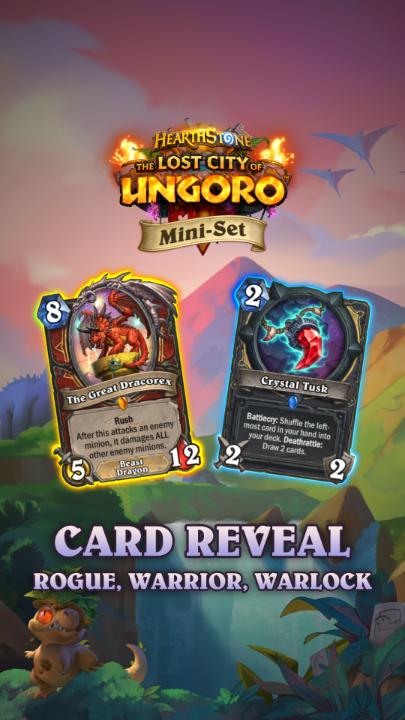 Rogue, Warrior, and Warlock get more variety with some fun dual-minion types for the Day of Rebirth in today's final card reveal 🎁 #DayofRebirth