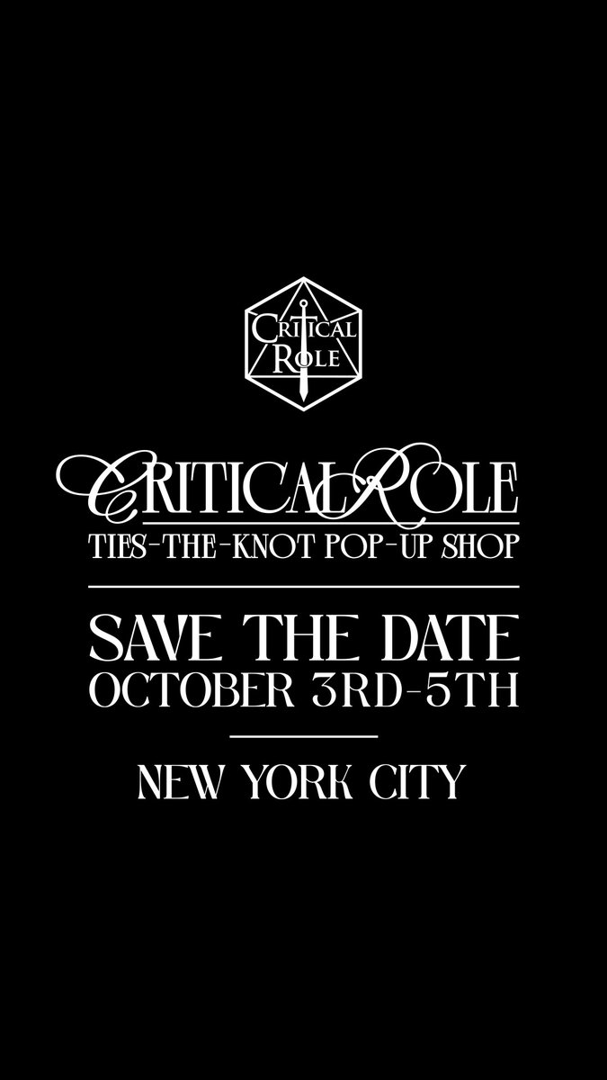 SENDING SPELL INCOMING 🗣️ 🍭 Jester (Laura Bailey) has big news about our LIVE show at Radio City Music Hall in NYC - we're conjuring up a pop-up shop to celebrate the wedding of the century - more details coming SEPTEMBER 3RD! ✨ FJORD & JESTER'S WEDDING INFO ⬇️