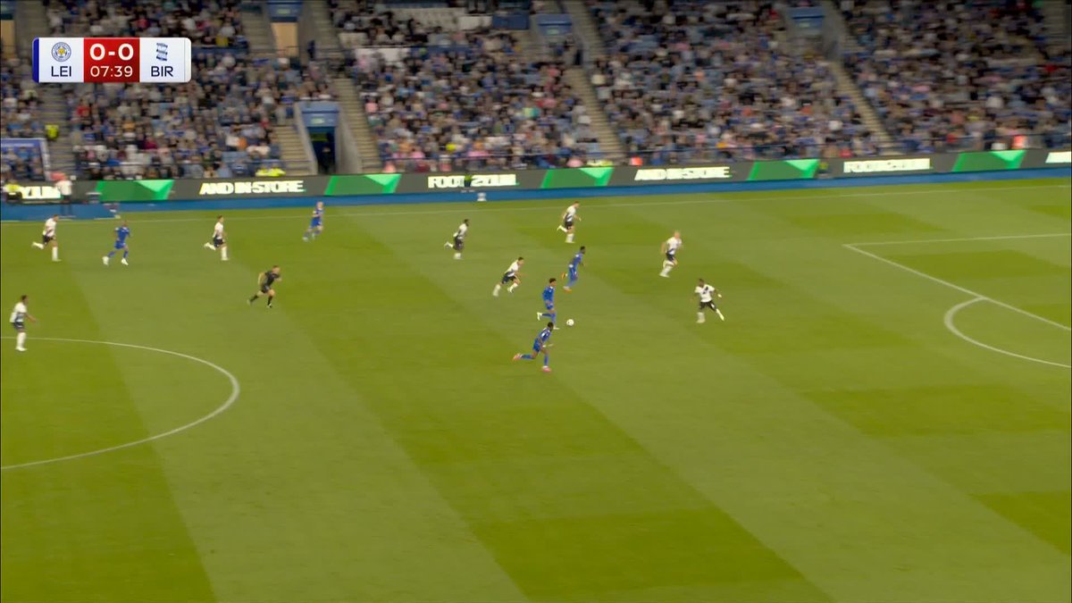 Leicester City have the lead thanks to a brilliant effort from Abdul Fatawu 💥⚽️