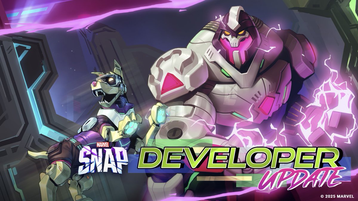 Synthezoids, assemble! Visions of the Future, MARVEL SNAP's newest season, begins September 2. Read the full blog below. ⤵️