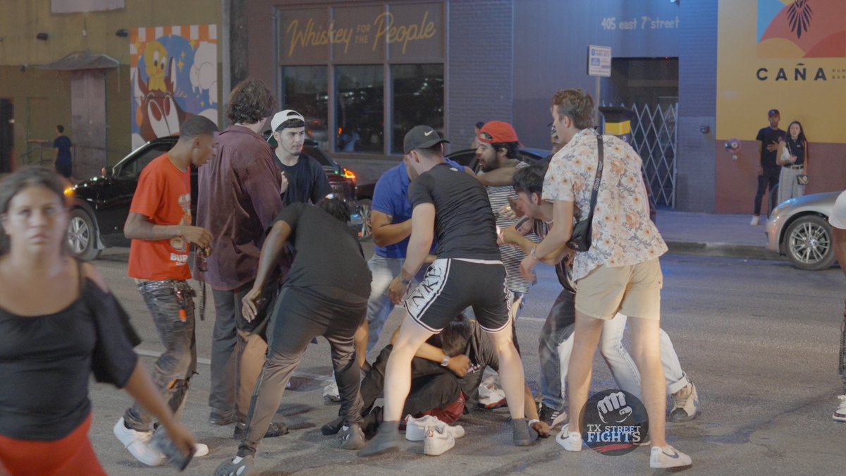 Wild! Brawl breaks out in TX #fight #brawl #texas #fights #wild