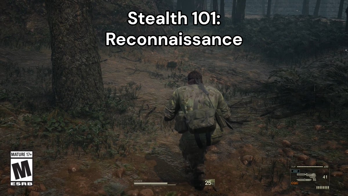 Survey your surroundings to gather important information before planning your next move 🔭 #MetalGearSolid #MGSDelta