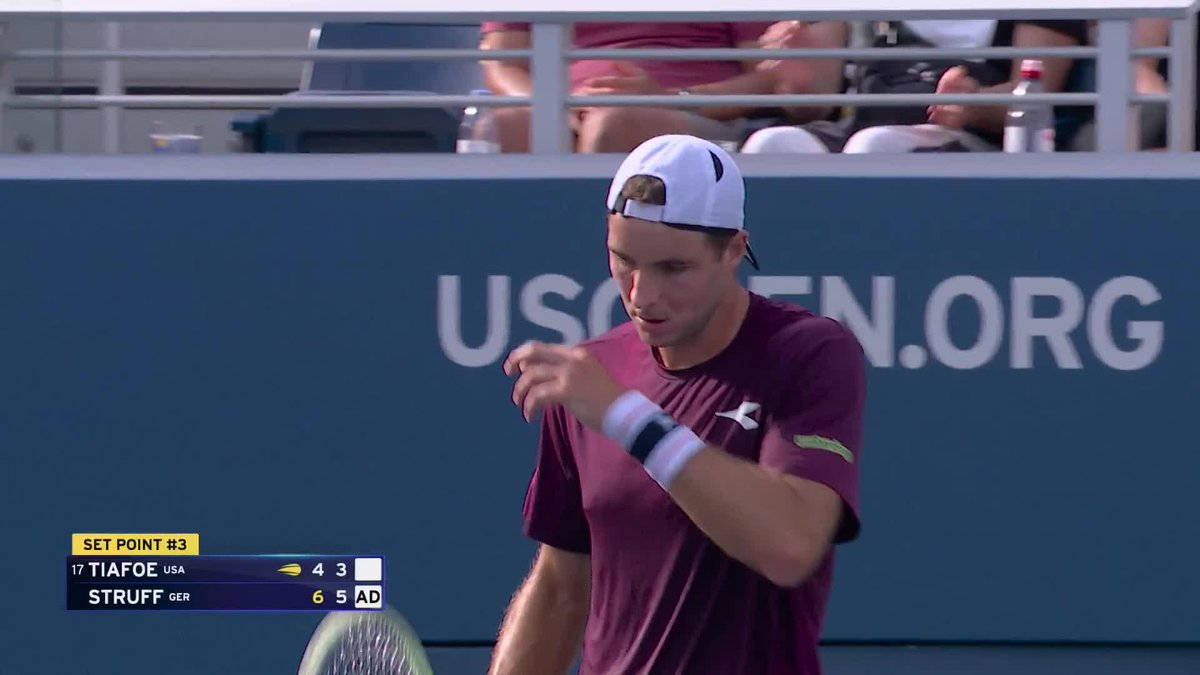Jan-Lennard Struff leads Tiafoe two sets to love! Is there a way back for Tiafoe?