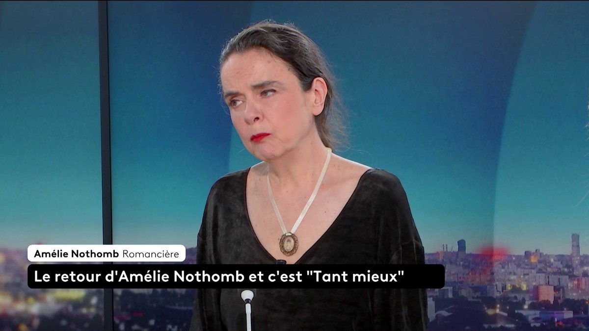🗣️ "Les gens devraient être obligés de voter. Comment ne peut-on pas voter ?", philosophe Amélie Nothomb, première invitée de #LePourEtLeContre.