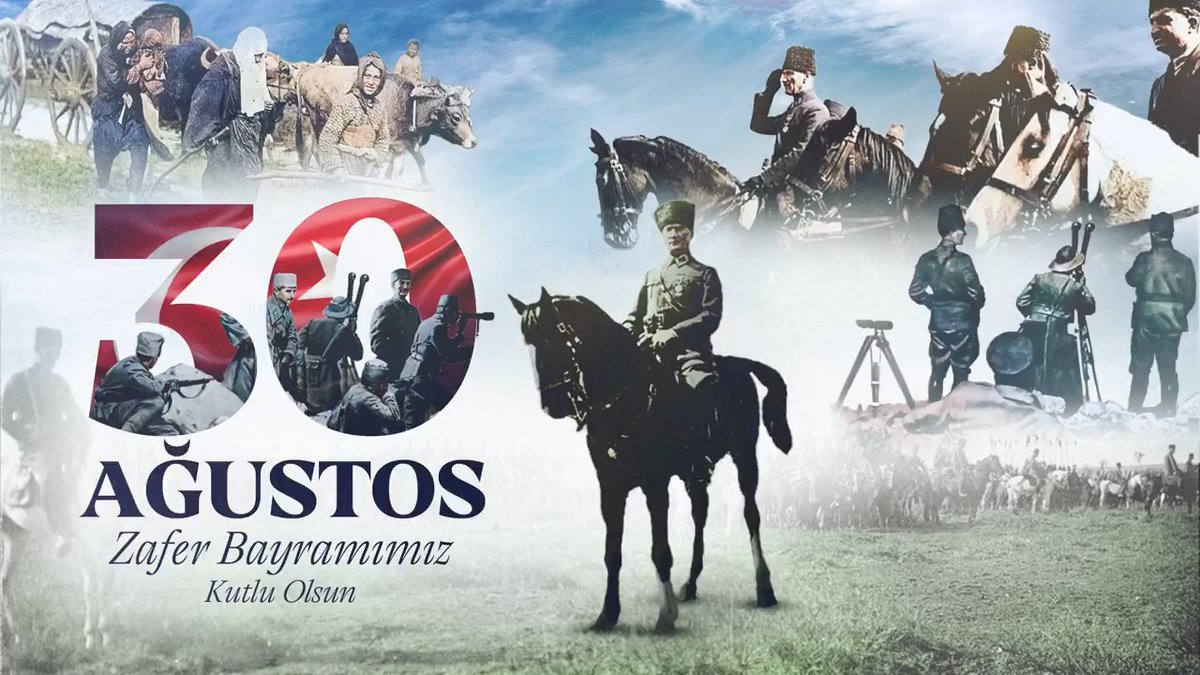 🇹🇷 30 Ağustos Zafer Bayramımız kutlu olsun!