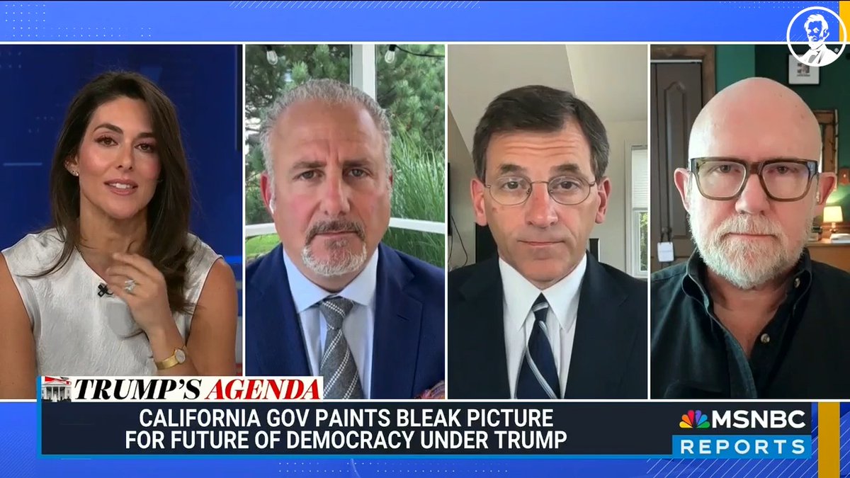 Trump is a troll, yes. But when he threatens to run again or stay in office in 2028, he means it. Watch Rick Wilson analyze these threats on @msnbc: