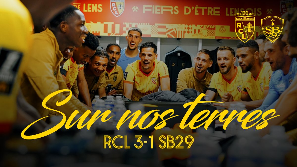 Premier 𝑐𝑟𝑖 𝑑𝑒 𝑔𝑢𝑒𝑟𝑟𝑒 en 𝑡𝑒𝑟𝑟𝑒𝑠 artésiennes 🗣️ #FiersDEtreLensois #RCLSB29