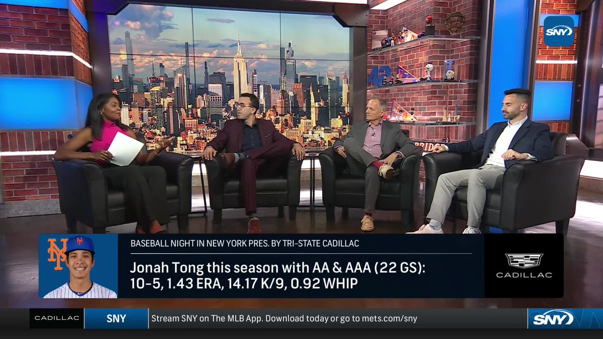 "This kid has, sincerely, a heart of gold. He is a very, very nice kid." Will Sammon shares what he's learned about Jonah Tong as a person with C., David Lennon and @BerbarionAir on BNNY: ➡️ Tri-State Cadillac