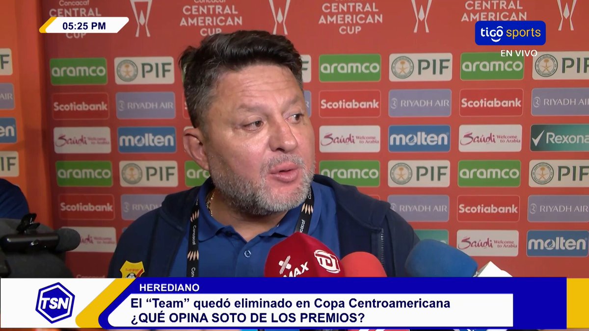 ¿ES RENTABLE O NO? Jafet Soto ha dado dos versiones sobre los premios de la Copa Centroamericana. ❌