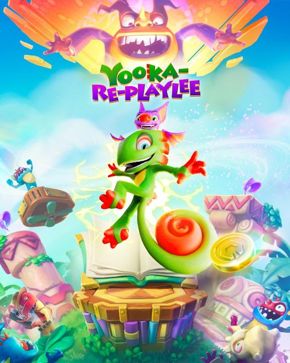 The charming green chameleon and his fluffy little bat companion are back and ready to take on their old foe, Capital B. Yooka-Replaylee comes to #NintendoSwitch2 on Oct 9!