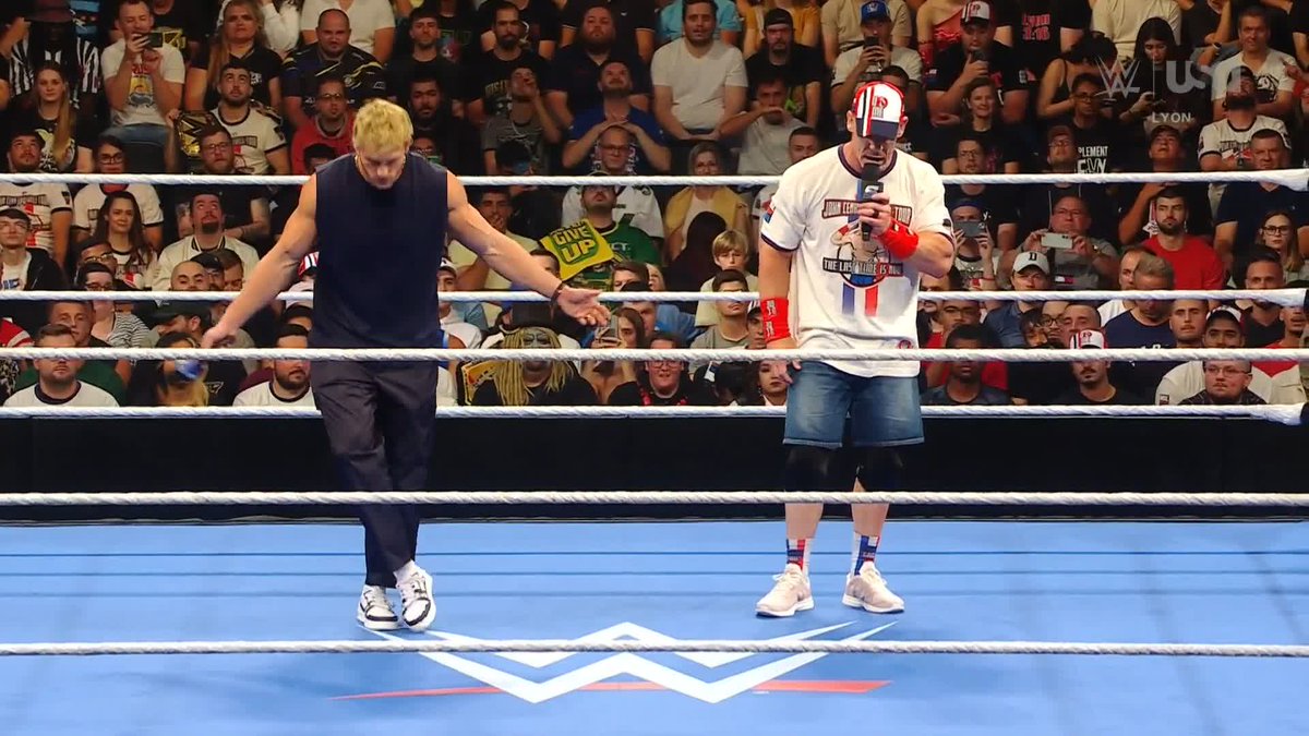 "Your influence is not what it was and we all know it." John Cena went there 💀
