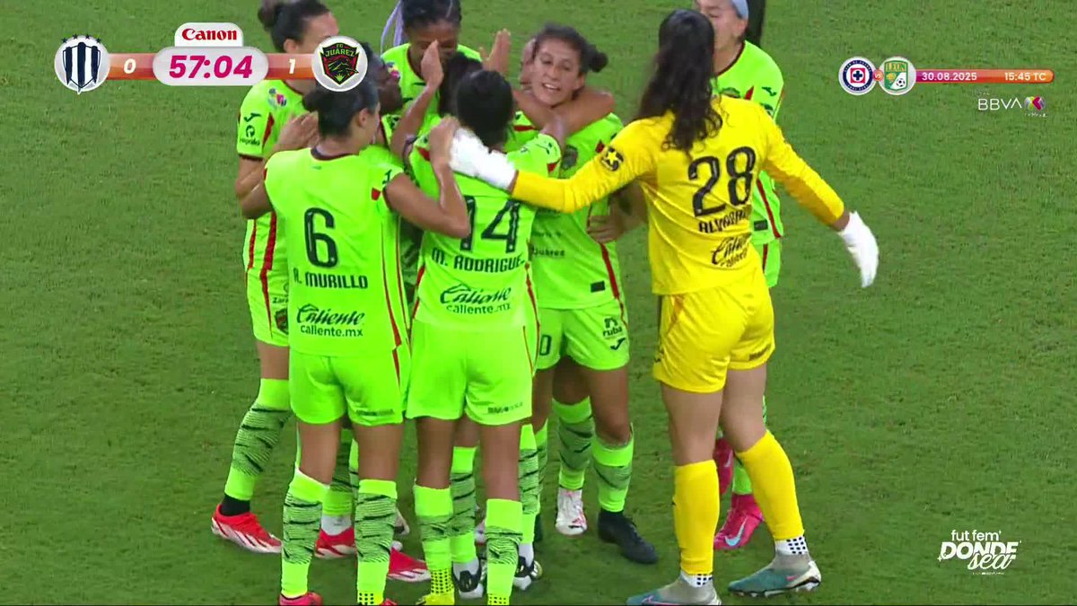 ¡Pero qué belleza de gol nos acaba de dar Sully Mercado! 💎✨ 🔵⚪️ 0-1🐴 📲 #FutFemDondeSea