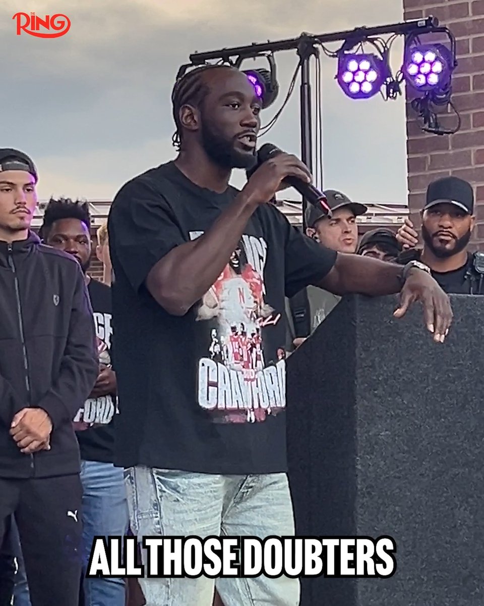 Terence 'Bud' Crawford with a confident message for his hometown Omaha, Nebraska fans as he wraps up camp and heads to Las Vegas for his showdown against Canelo Alvarez 👏 #CaneloCrawford live on Netflix l Sept 13th in Las Vegas 🥊