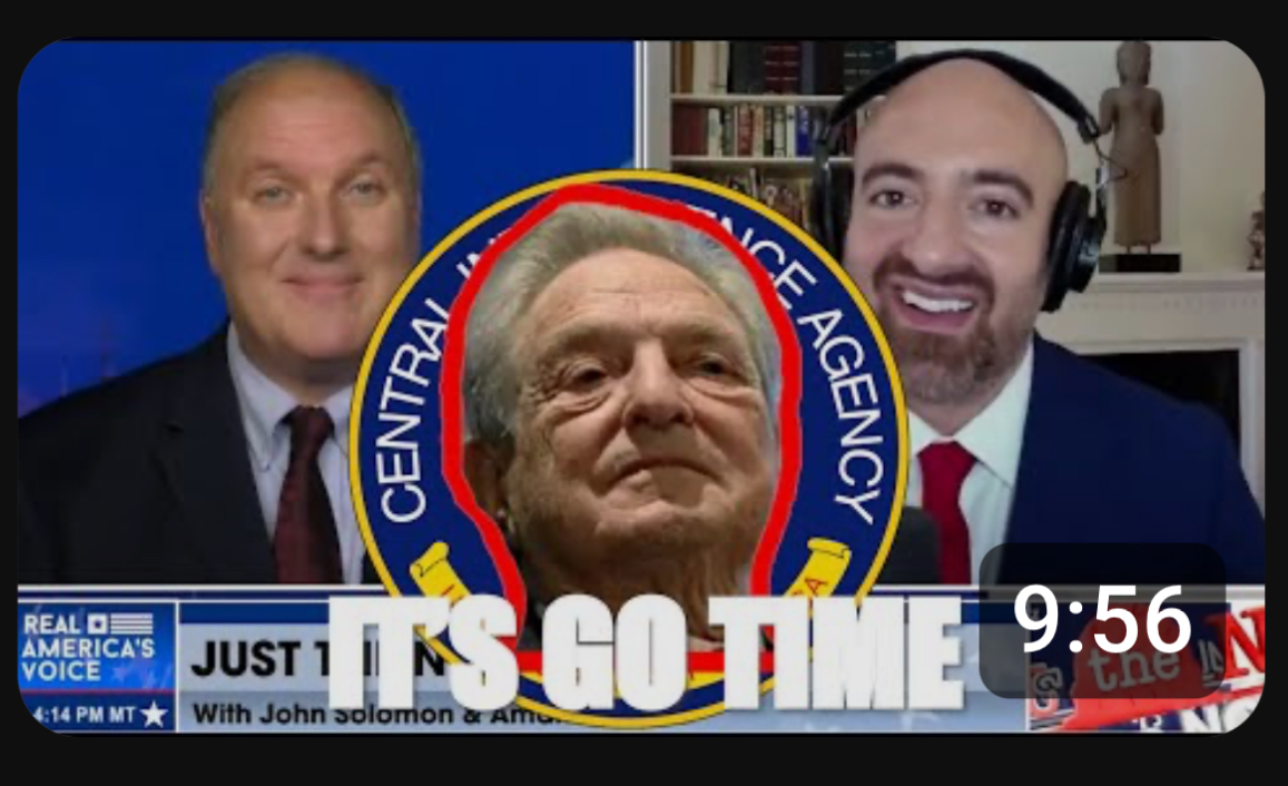 Soros, Clinton &amp; Busting Open The Blob: my full hit with John Solomon
