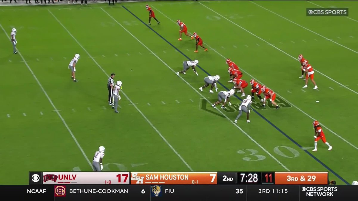 52 YARD PICK 6 FOR AAMARIS BROWN 🔥 📺: CBSSN