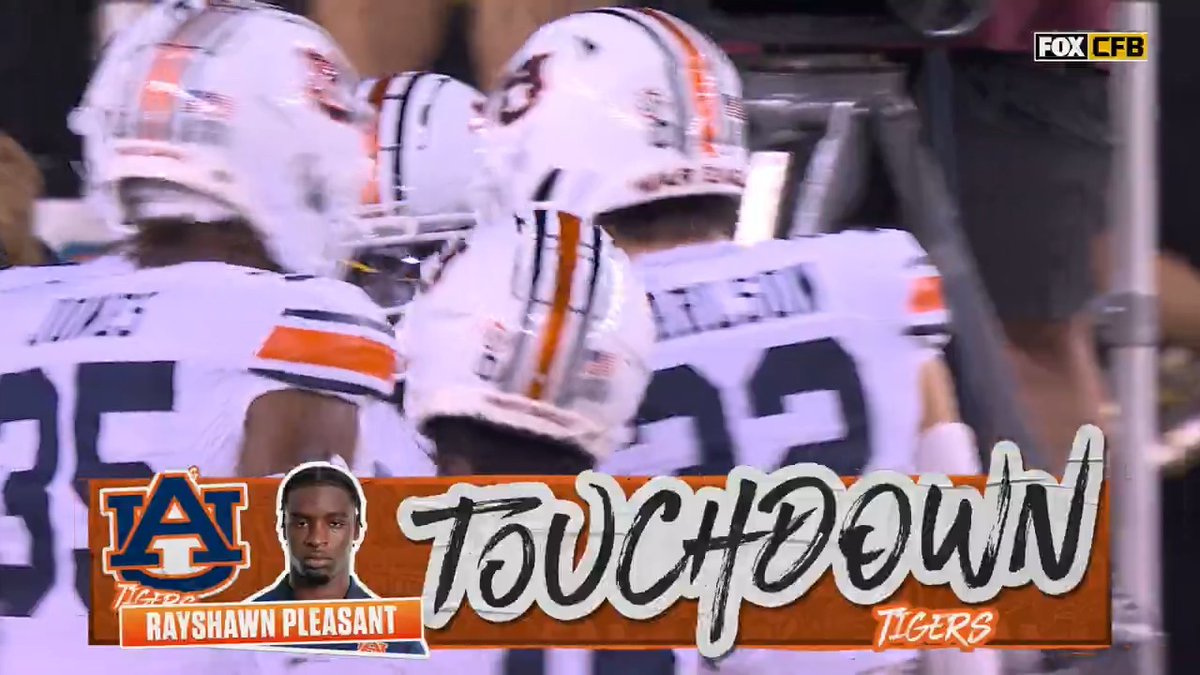 Auburn teaching Baylor about that SEC SPEED Auburn Barstool