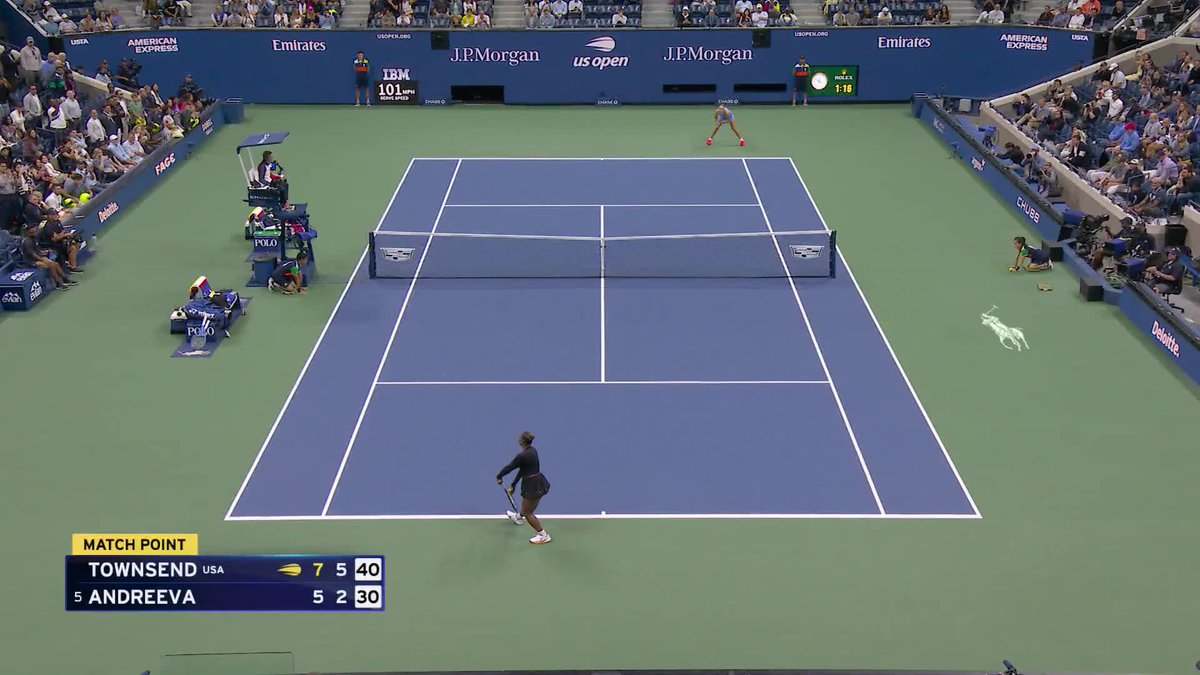 What a match from Taylor Townsend!