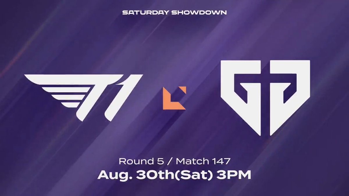 2025 #LCK Week 15 SATURDAY ⚔️ SHOWDOWN! ⚔️ T1 LoL vs Gen.G Esports ⏰ TODAY, 08.30. 3PM KST