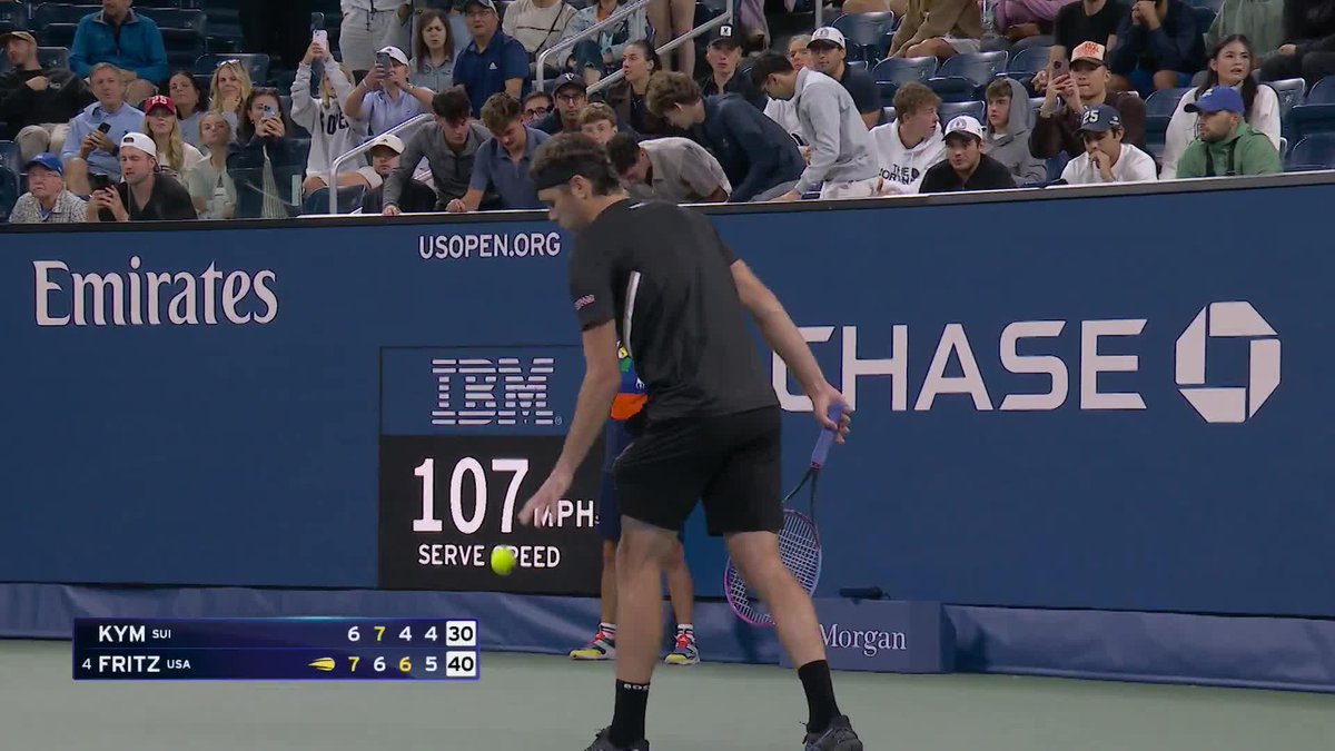 Taylor Fritz seals it with an ace!