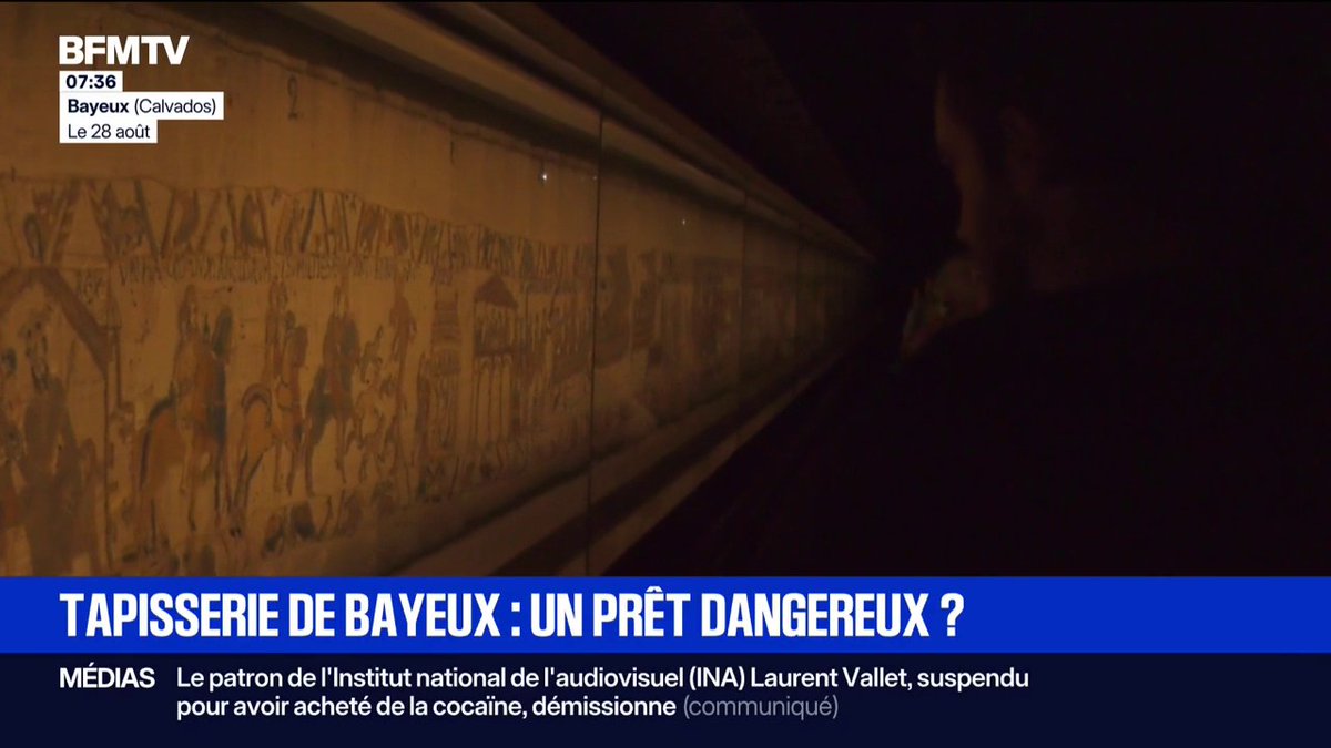 🔴🇫🇷 ALERTE INFO | Malgré les réticences des experts et des pétitions, la tapisserie de Bayeux sera bien prêtée au British Museum de Londres.