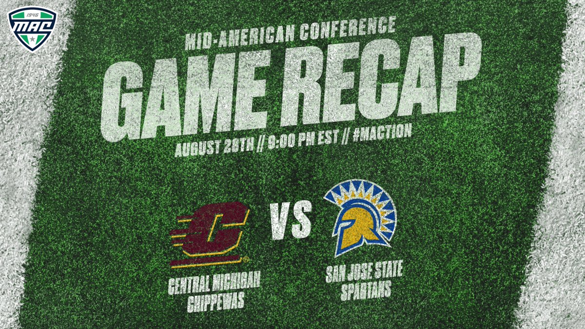 Late night MACtion. You gotta love it. Highlights from the first win of the Matt Drinkall Era. Central Michigan Football | #MACtion