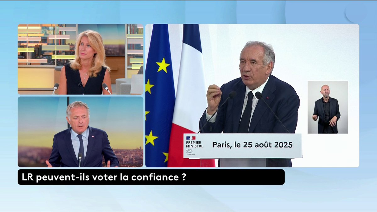 🔴🗣 "Oui bien sûr, je vais voter la confiance" à François Bayrou, déclare Philippe Juvin, député LR, affirmant que "la France et les Français ont besoin de stabilité". #franceinfo #canal16