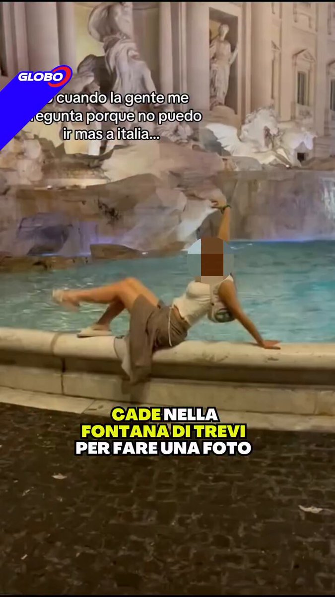 Esto ha ocurrido en la Fontana de Trevi en Roma 😂