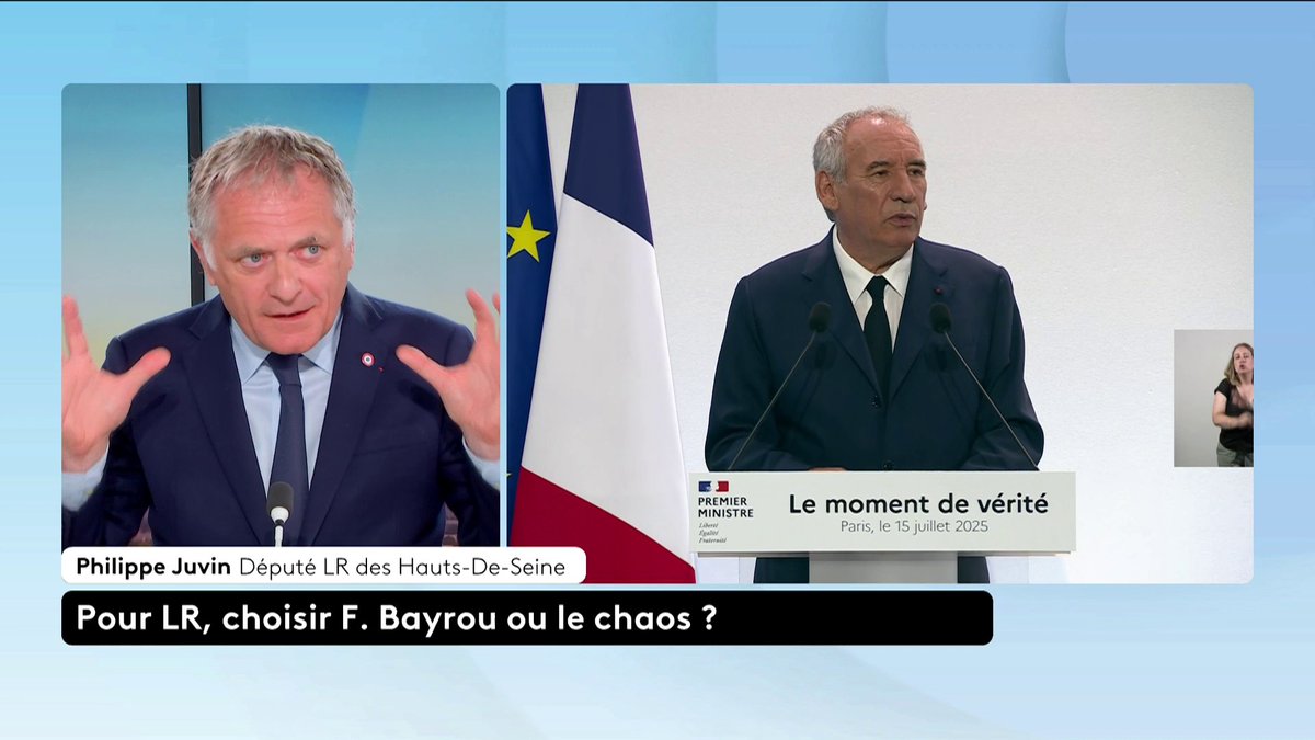 🔴🗣 "Nous sommes le pays qui travaillons le moins", affirme Philippe Juvin, député LR qui déclare qu'"il faut travailler plus". #franceinfo #canal16