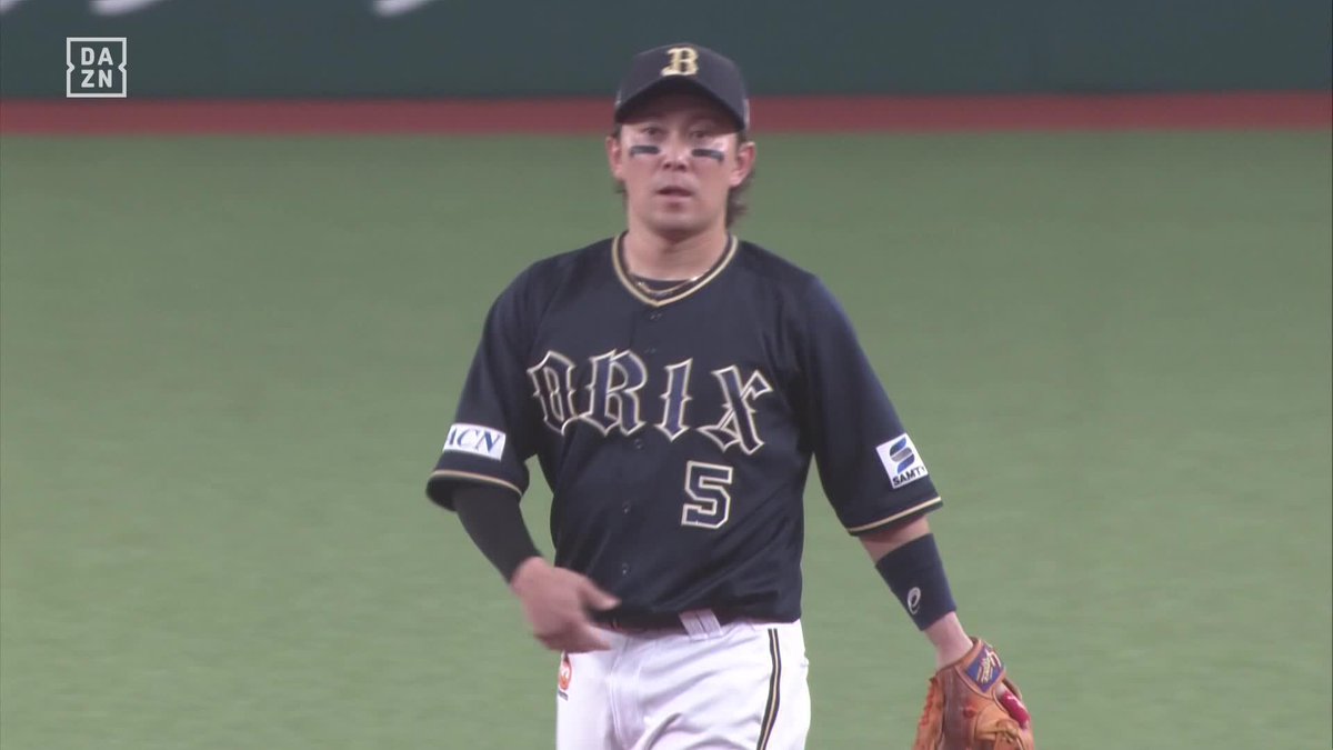 これは技あり 西野真弘が見事な反転タッチ キャッチャーは福永奨 ⚾プロ野球(2025/8/30) 🆚西武×オリックス 📱Live on DAZN #オレをみろ #Bs2025 #だったらDAZN