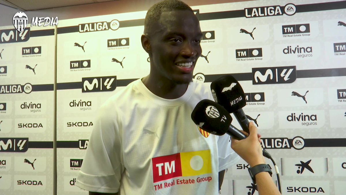 💬 Mouctar Diakhaby: "Son tres puntos importantes y los próximos partidos tenemos que ir a tope" #ValenciaGetafe #ADNVCF