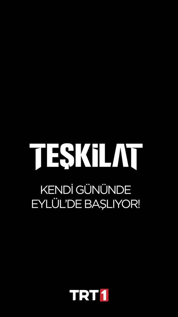 6. Sezona bomba gibi geliyoruz! 🔥 Teşkilat çekimlere başladı! #Teşkilat yeni sezonuyla kendi gününde Eylül'de TRT 1’de. 💥 TRT 1