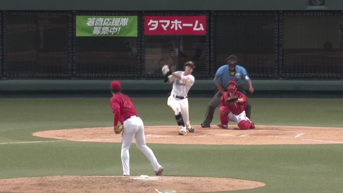 そのコースが逆方向...!? 低めの速球を左中間へ放り込んだ 渡邉陸がファーム第4号ホームランを放つ ⚾プロ野球 ファーム (2025/8/30) 🆚ソフトバンク×広島 📱live on DAZN #オレをみろ #sbhawks #だったらDAZN