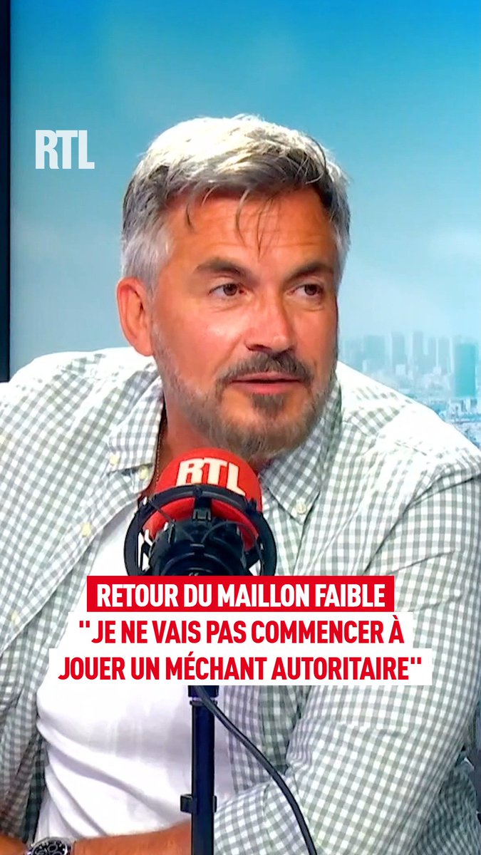 Olivier Minne va présenter le Maillon Faible sur M6 : "Il ne s'agit pas de faire un copier-coller, je ne vais pas commencer à jouer un méchant autoritaire" Olivier MINNE était l'invité d'Eric Dussart et Jade dans "On Refait la télé" sur #RTL