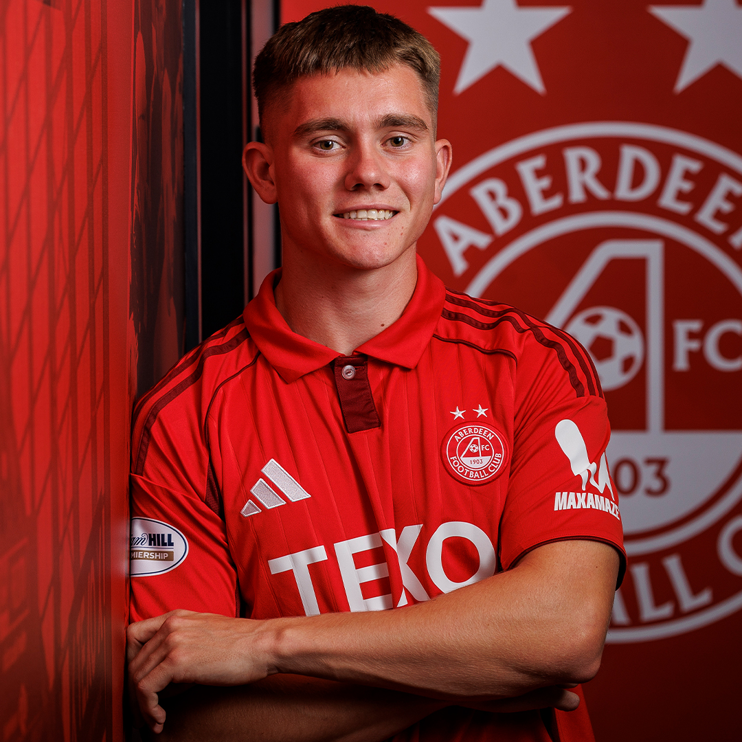 From the West coast to the East. Welcome to Aberdeen FC, Mitchel Frame.