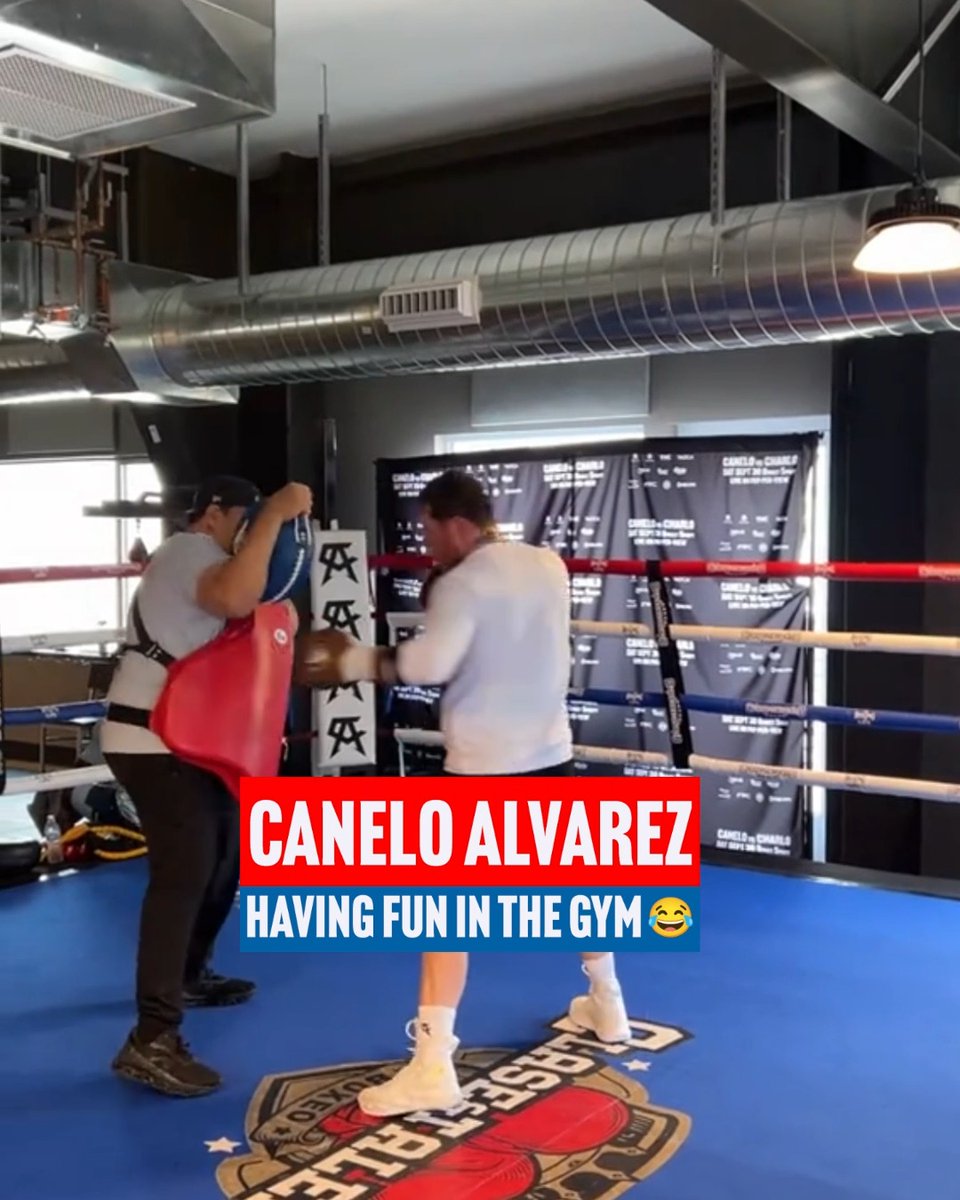 Eddy Reynoso definitely felt that shot from Canelo 😅 #CaneloCrawford live on Netflix l Sept 13th in Las Vegas 🥊