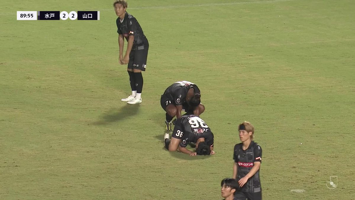 土壇場の同点弾！💪 🎦 ゴール動画 🏆 明治安田Ｊ２リーグ 第28節 🆚 水戸vs山口 🔢 2-2 ⌚️ 90分 ⚽️ 有田 稜（山口) #Ｊリーグ