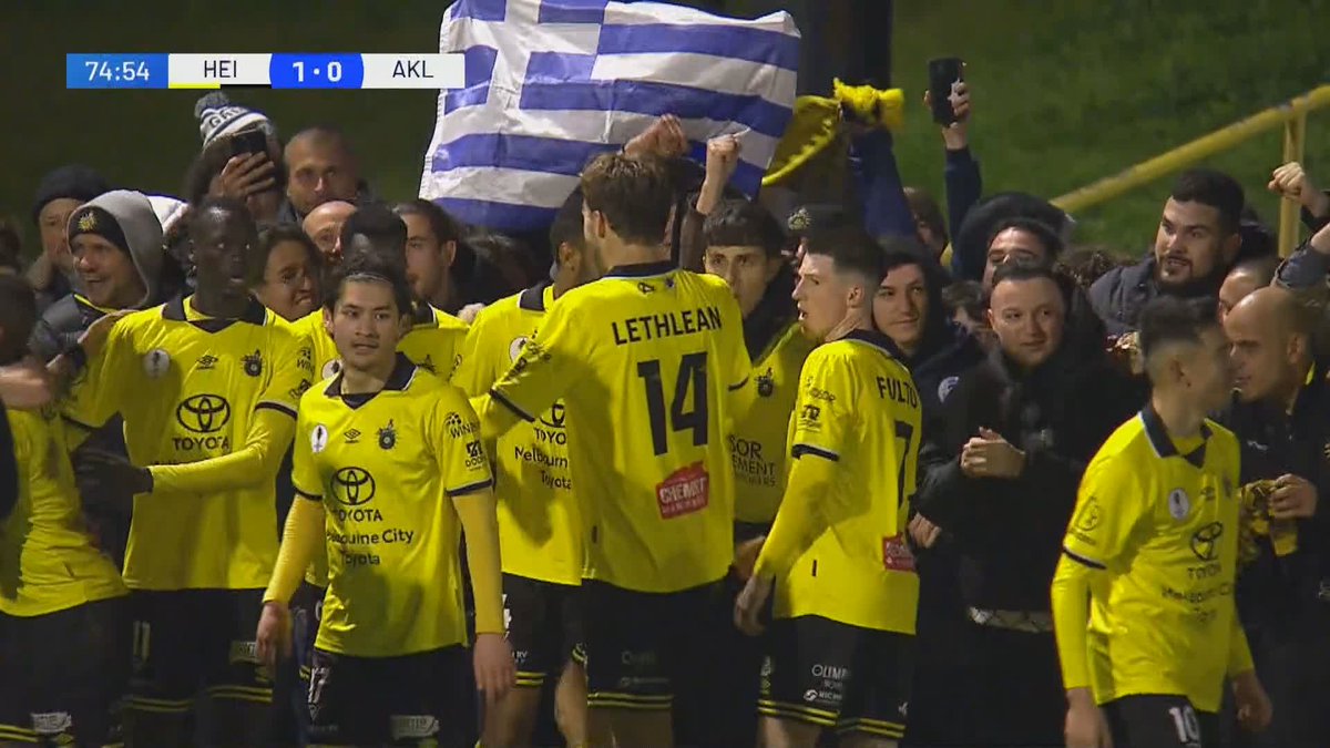 A semi-pro team founded by Greek immigrants in a suburb named after a German town, just knocked out a club from New Zealand owned by an American Billionaire, thanks to goals from players born in Sth Sudan & Japan to qualify for the #AustraliaCup final. ❤