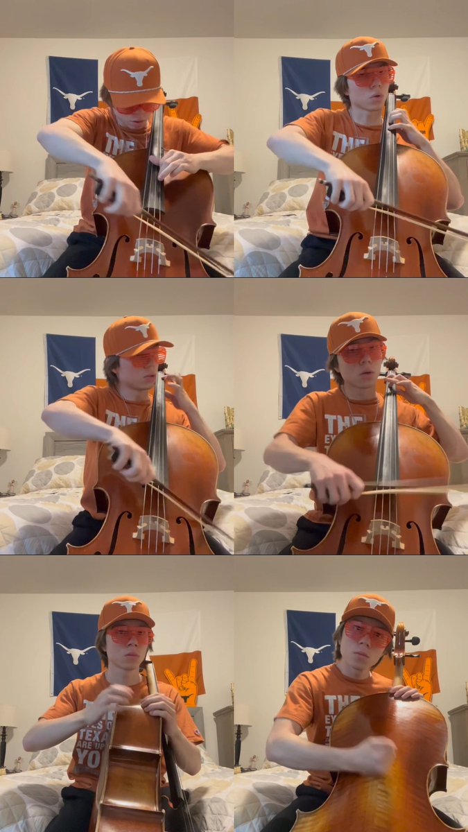 Happy game day, Longhorn Nation 🤘 We've got the perfect song to play on repeat as you're getting ready to watch Texas Football take on Ohio State 🎻 🧡 Texas Fight! 🎥: Arturo Ignacio González (the.most.perfect.pitch // Instagram)