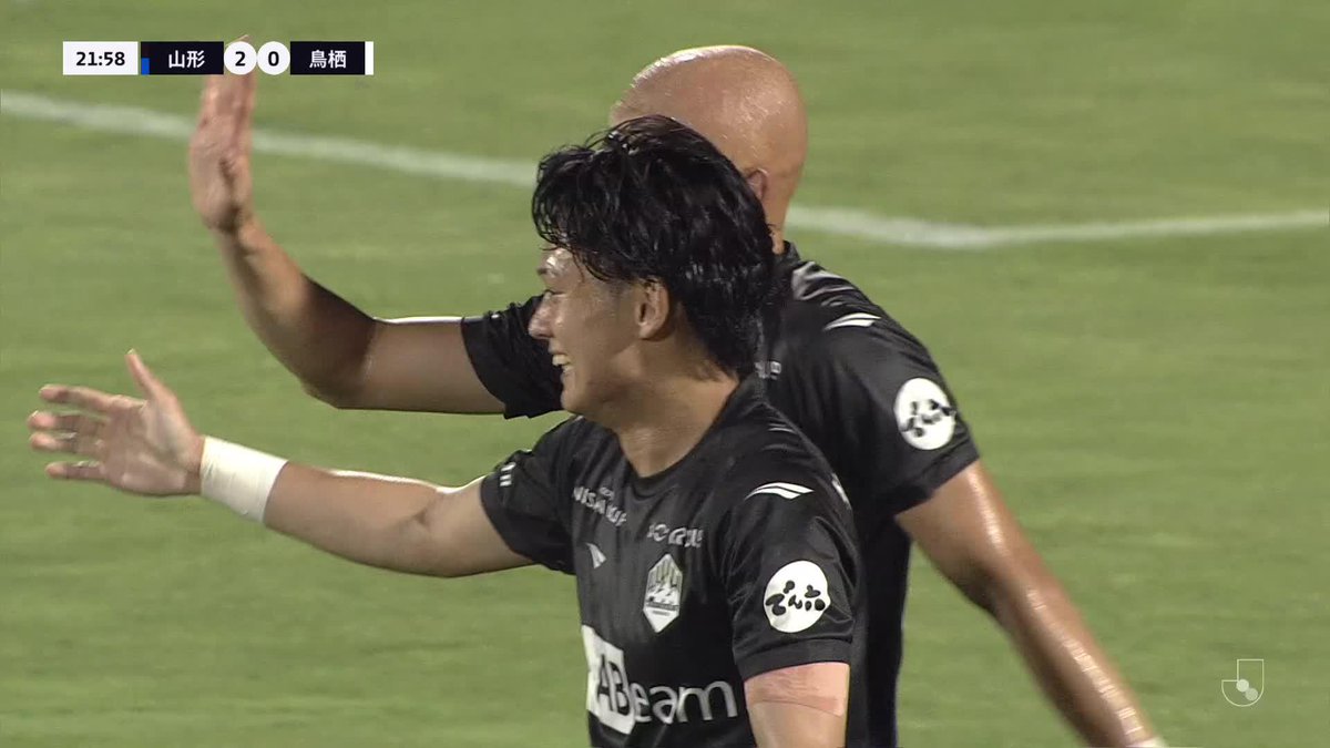 🎦 ゴール動画 🏆 明治安田J2リーグ 第28節 🆚 山形vs鳥栖 🔢 2-0 ⌚️ 22分 ⚽️ 氣田 亮真(山形) #Jリーグ