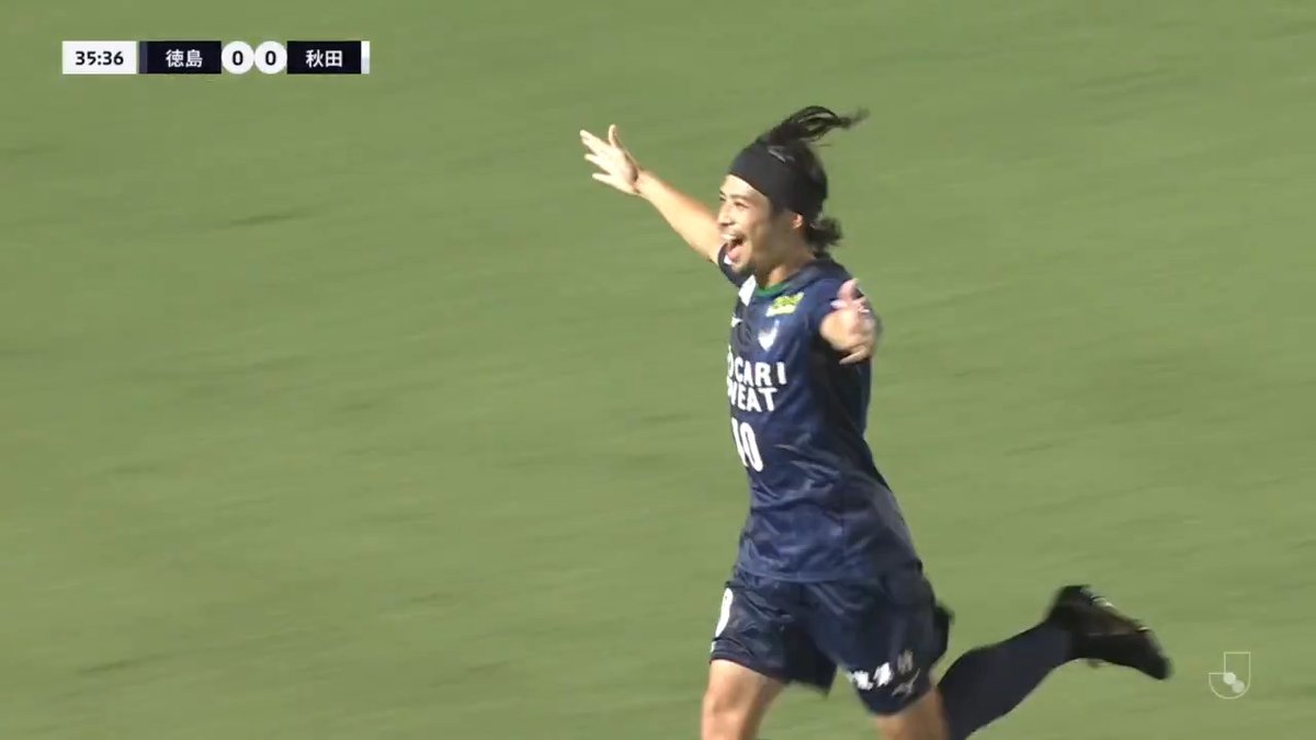 杉本太郎の豪快ボレー弾！💥 🎦 ゴール動画 🏆 明治安田Ｊ２リーグ 第28節 🆚 徳島vs秋田 🔢 1-0 ⌚️ 36分 ⚽️ 杉本 太郎（徳島) #Ｊリーグ