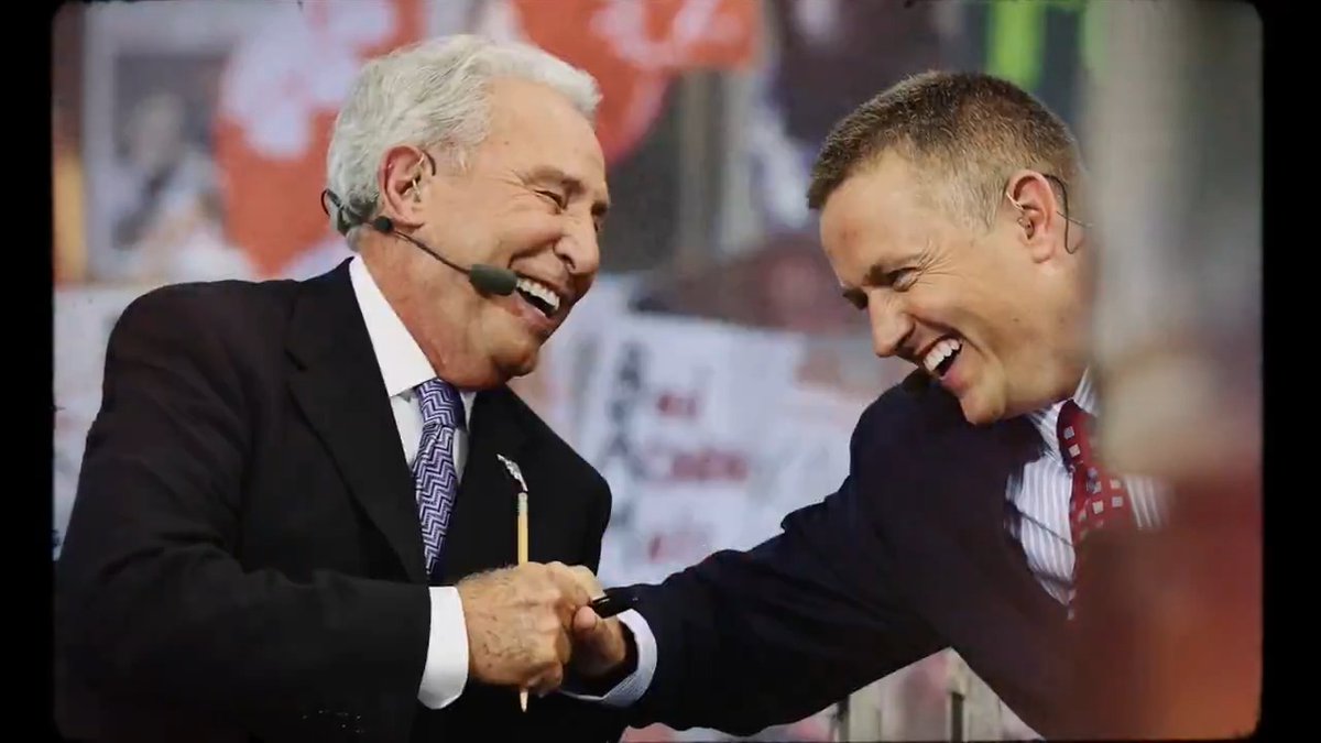 “We love you coach Corso and always will.” Tom Rinaldi pays tribute to his friend and college football legend, Lee Corso ❤️