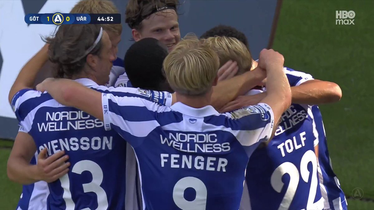 1-0 IFK Göteborg! Noah Tolf nätar mot IFK Värnamo 🔵⚪ 📲 Se matchen på HBO Max