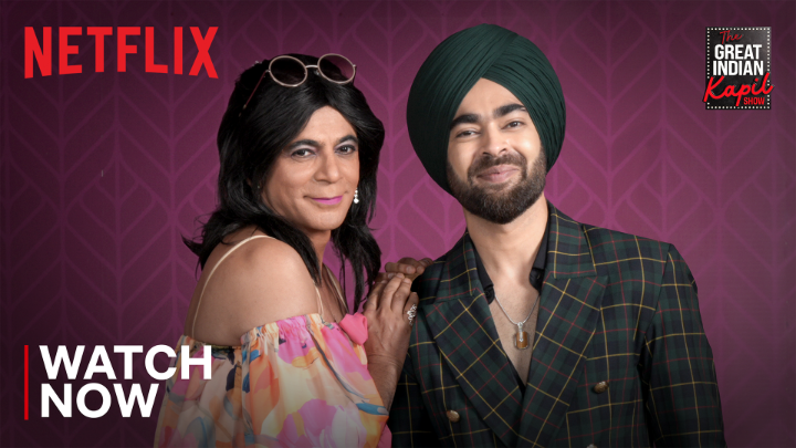Who's the most Sundari of them all? 👀🎀 Watch the cast of Param Sundari - Sidharth Malhotra, Janhvi Kapoor, Sanjay Kapoor, Manjot Singh and Inayat Verma on The Great Indian Kapil Show, out now, only on Netflix.
