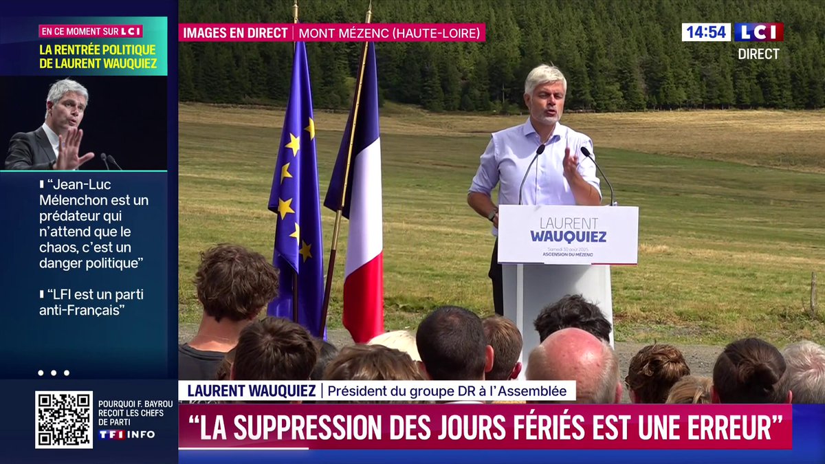 #Wauquiez prend la défense des #boomers « ils ont le visage de ma maman, que j’adore » #LR